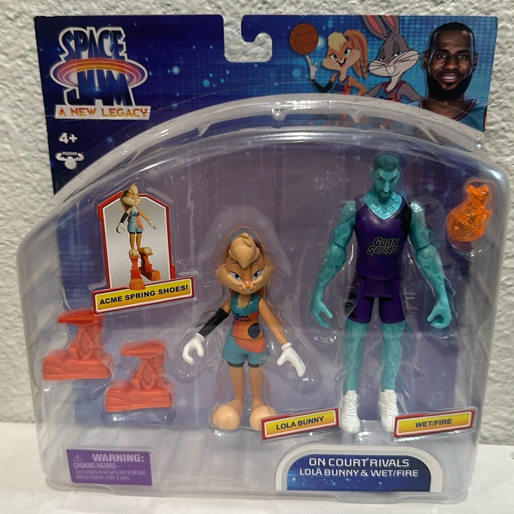 Space Jam: A New Legacy - 2 Pack - On Court Rivals - Lola & Wet/Fire